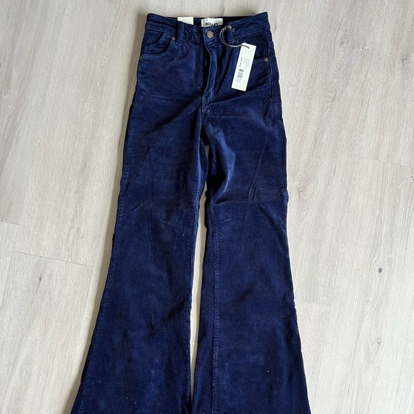Corduroy boot cut pants - Picture 1 of 3